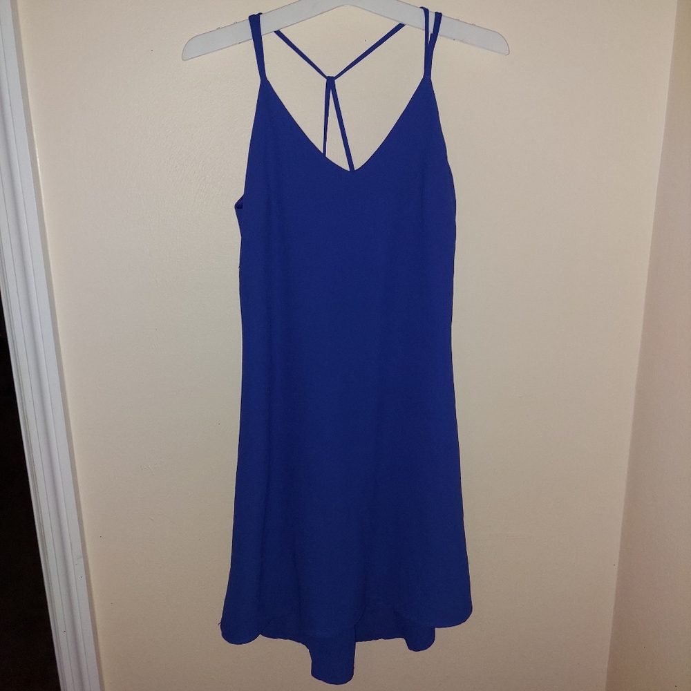 Blue dress